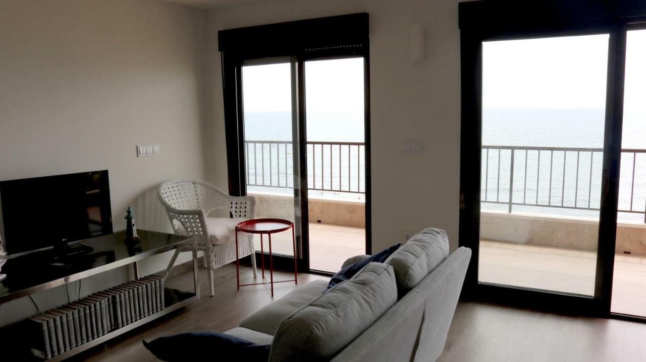 Costaazul Loft, Seaviews Frente Al Mar, Playa Los Locos トレビエハ エクステリア 写真