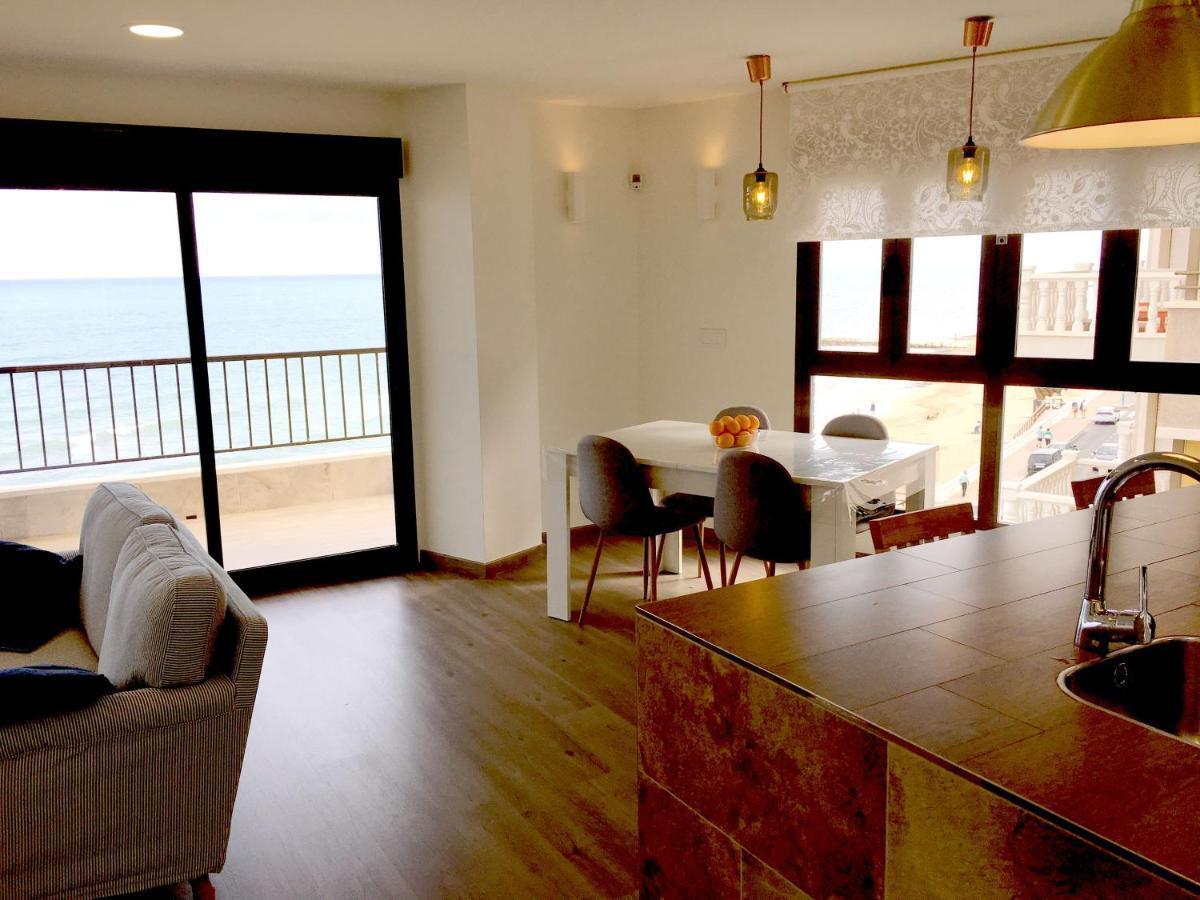Costaazul Loft, Seaviews Frente Al Mar, Playa Los Locos トレビエハ エクステリア 写真